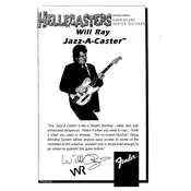 Fender Signature Series Hellecasters Will Ray Jazz-A-Caster Guitar manual cover