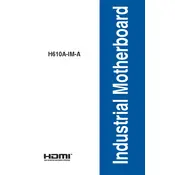 ASUS H610A-IM-A Motherboard manual cover