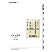 Roland Dj-99 manual cover