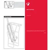 Bontrager 520 Front Rack Bike Accessory manual cover