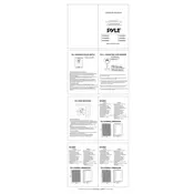 Pyle PDWR3T Speaker manual cover