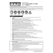 Sealey SA22.V4 Sander manual cover