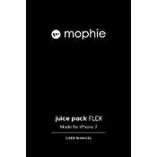 Mophie iPhone 7 Juice Pack Flex Battery Case manual cover