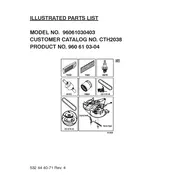 Husqvarna 96061030403 Lawn Mower manual cover