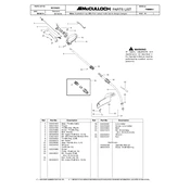 McCulloch TRIMMAC manual cover