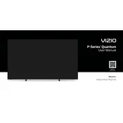 Vizio P65Q9-J01 TV manual cover