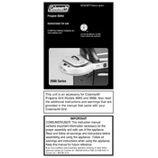 Coleman Side Solution Propane Skillet 9988 Series manual cover