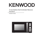 Kenwood K23CSS12 manual cover