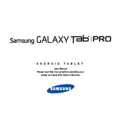 Samsung Galaxy Tab Pro 8.4 Wi-Fi SM-T320NZKAXAR Tablet manual cover