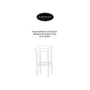 Crosley CO7108-BR Stool manual cover