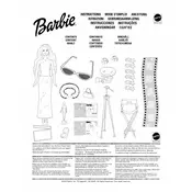 Barbie Mattel Movie Star Doll 56976 Toy manual cover