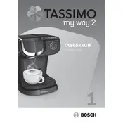 Bosch TASSIMO TAS6502GB Coffee Machine manual cover