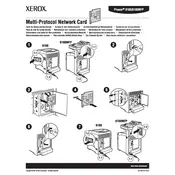 Xerox Phaser 6180MFP Multi-Protocol Network Card Printer manual cover