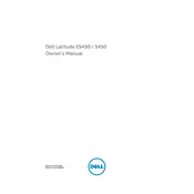 Dell Latitude E5450 Laptop manual cover