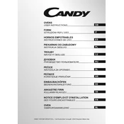 Candy FXMH 7490 X manual cover