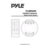 Pyle PLMR94W Radio manual cover