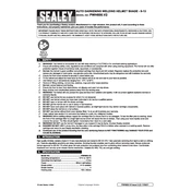 Sealey PWH600.V3 Helmet manual cover