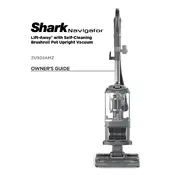 Shark Navigator ZU503AMZ Vacuum manual cover