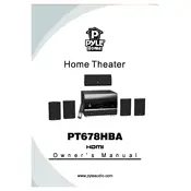 Pyle PT678HBA Home Theater manual cover