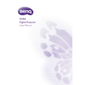 BenQ SH963 manual cover