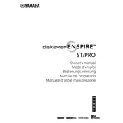 Yamaha Disklavier Enspire ST Piano manual cover