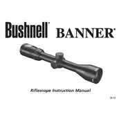 Bushnell CF500 Scope manual cover