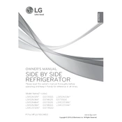 LG LSXS26386D Refrigerator manual cover