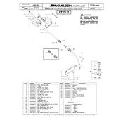 McCulloch Trim Mac 250LS manual cover