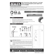 Sealey IREX 1 Exhaust manual cover