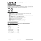 Sealey AK7061.V2 Nail Gun manual cover