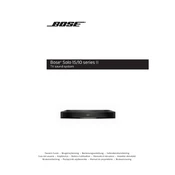 Bose Solo 15 Series II TV manual cover