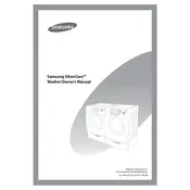 Samsung WF206ANS Washing Machine manual cover