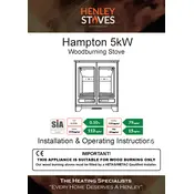 Henley Stoves Hampton 5kW Stove manual cover