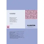 Klarstein KAMINI 10031576 Heater manual cover