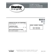 Danby DTAC100B1WDB Air Conditioner manual cover