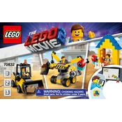 LEGO 70832 Construction Set manual cover