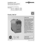 Viessmann Vitoflex 300-UF 390 Ecocontrol Touchscreen Control Boiler manual cover