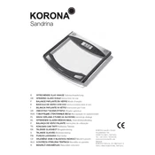 Korona 77709 Scale manual cover