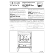 AGA The Much Wenlock Stove manual cover