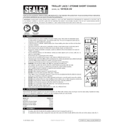 Sealey 1015CX.V2 Trolley Jack manual cover