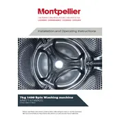 Montpellier MW7141K Washing Machine manual cover