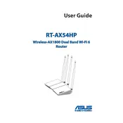 ASUS RT-AX54HP Router manual cover