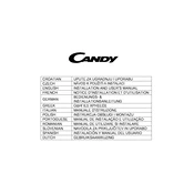 Candy CCR61GH manual cover