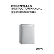 Currys Essentials CUR55W12 manual cover