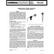 Shure 533SAV Microphone manual cover