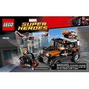 LEGO Aveners 76050 Construction Set manual cover