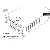 Cambridge Audio One Plus DX1 Stereo manual cover