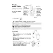 Sencor SMR 120 Walkie Talkie manual cover