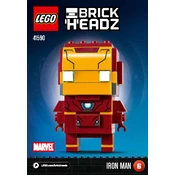 LEGO Iron Man 41590 Construction Set manual cover