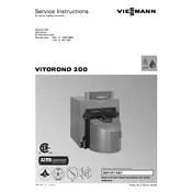 Viessmann Vitorond 200 VD2 Series Boiler manual cover